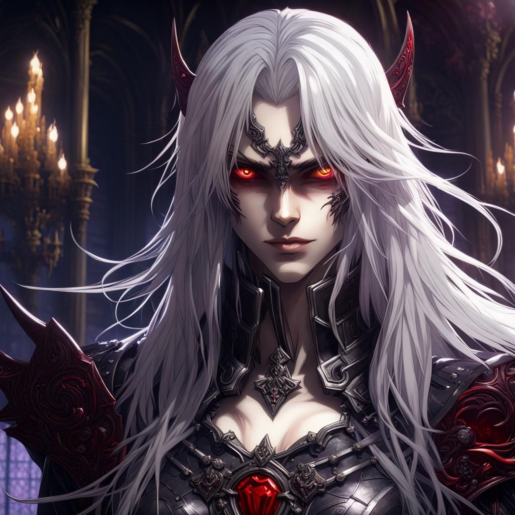 Vampire Knight in Dark Fantasy Style