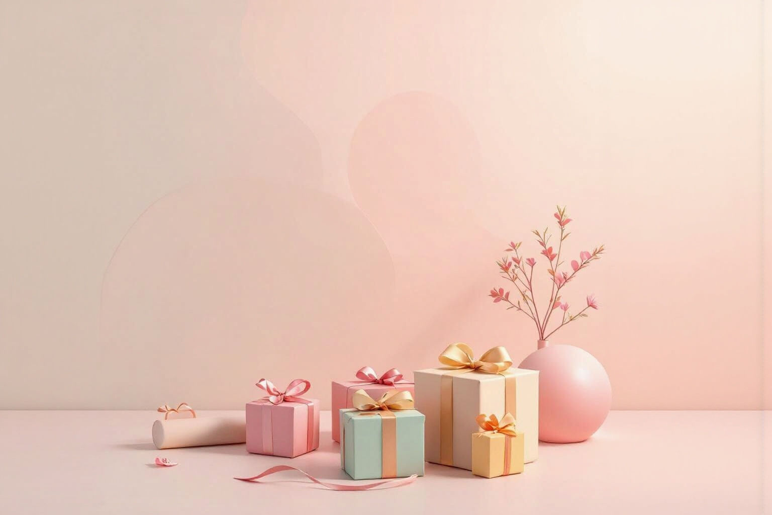 Minimalist Background for Secret Santa Website