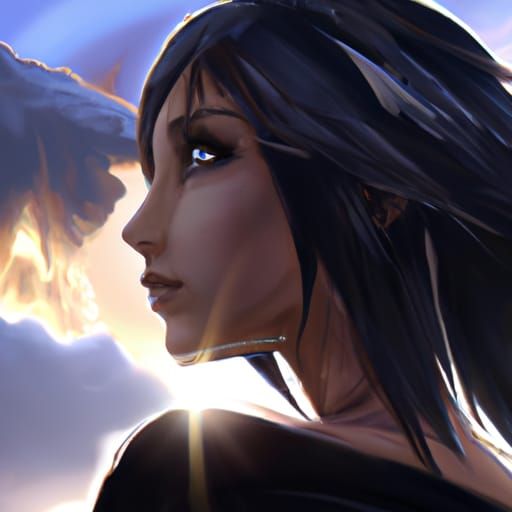 Detailed Portrait with Dynamic Lighting