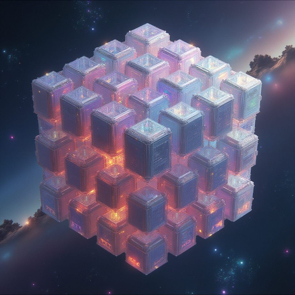 Celestial Hyper-Cube: Infinite Universes in Cosmic Harmony