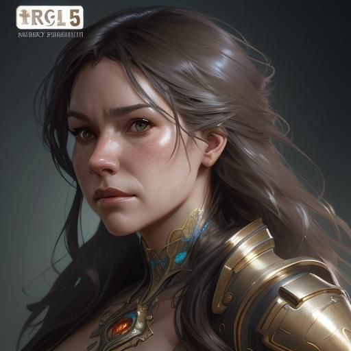 Detailed Portrait of a Wonderful Woman