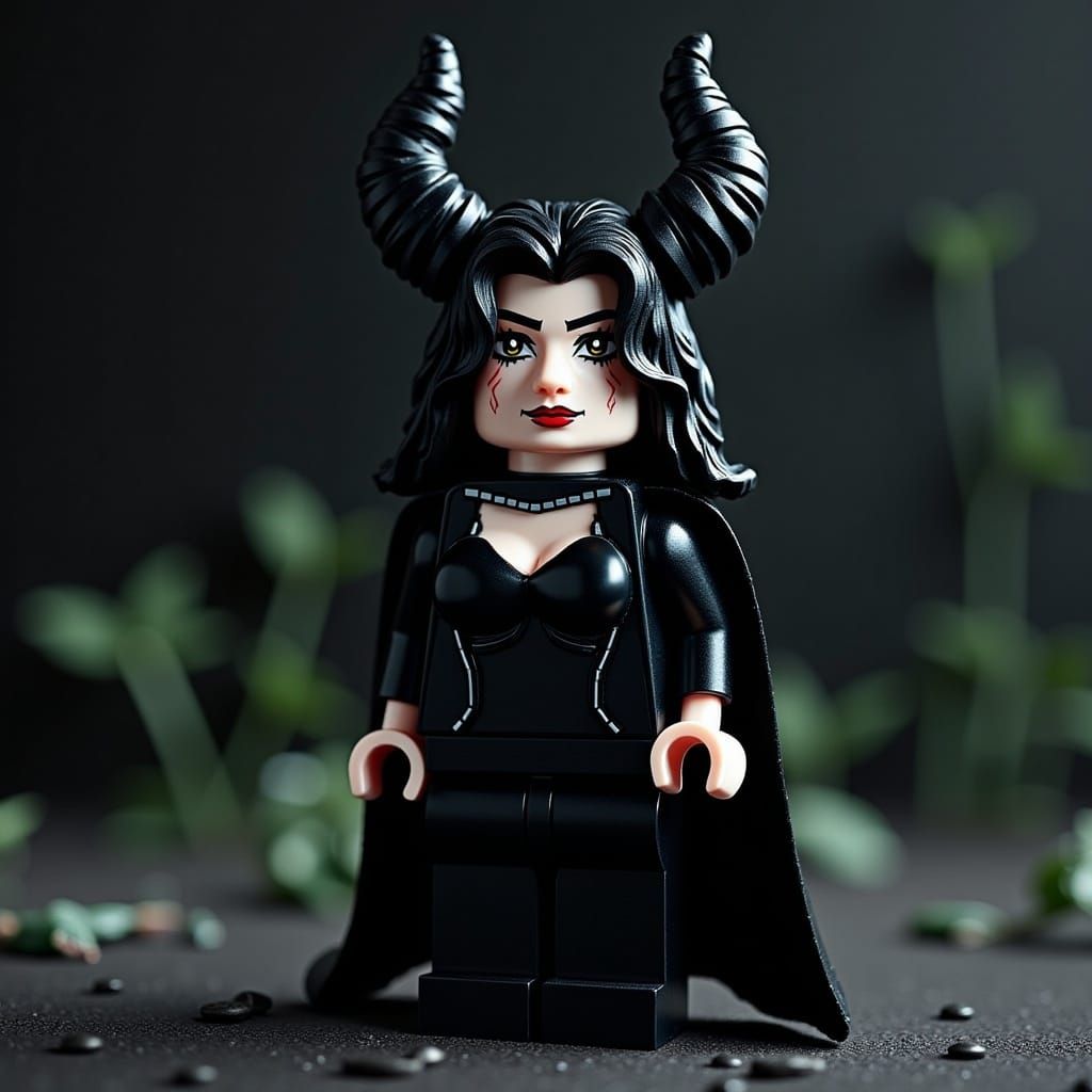 Elvira Mistress of the Dark as a Lego