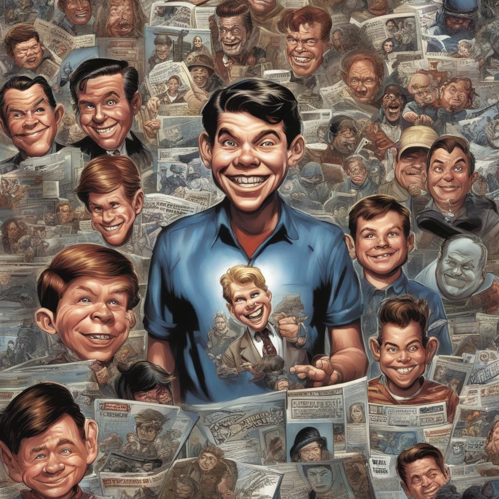 Mad Magazine’s Alfred E. Neuman Mark Brooks and Dan Mumford,...