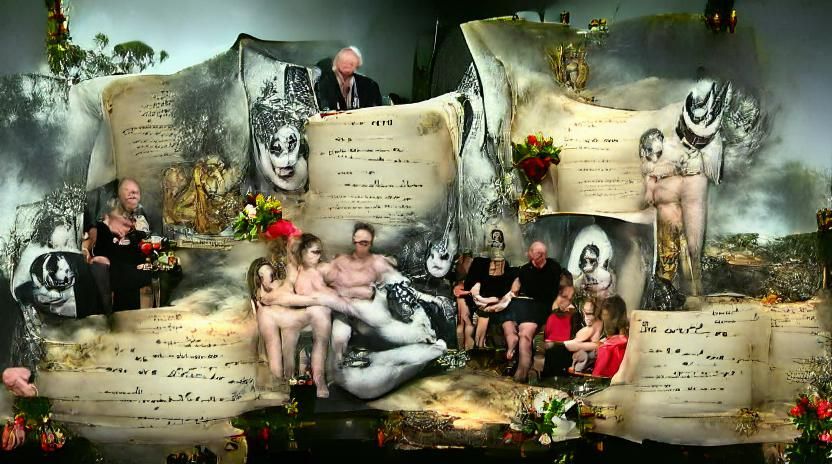 Family Attends Reading of Last Will and Testament