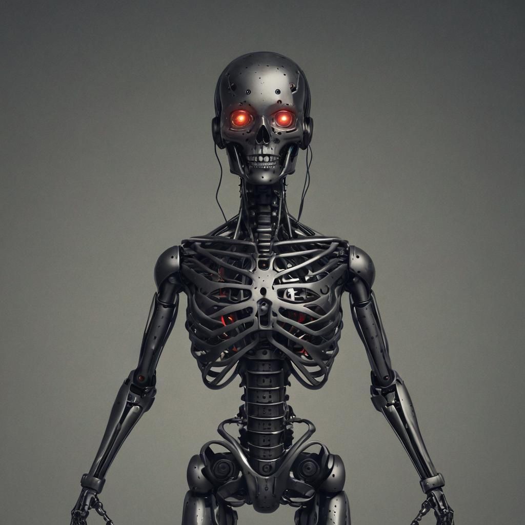 Eerie Image of a Possessed Artificial Intelligence