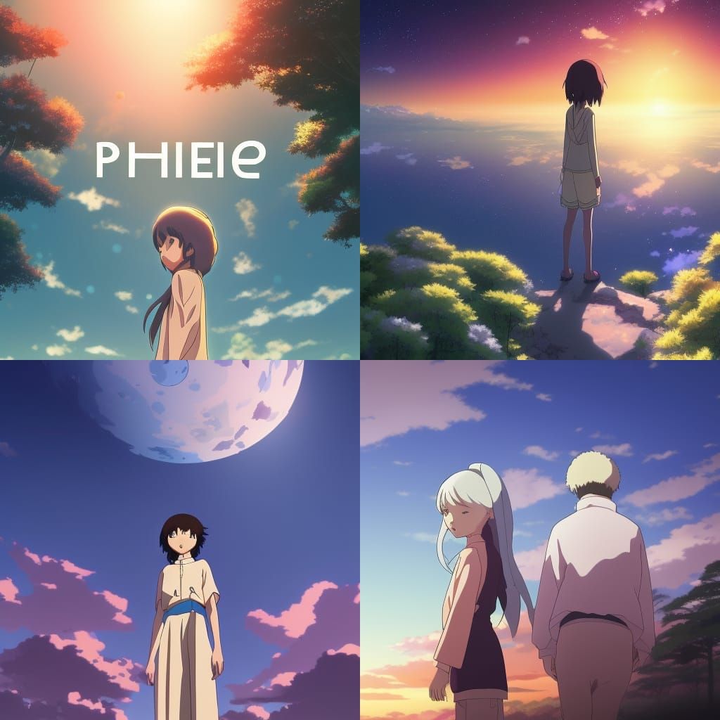 Phoebe's New Earth: Anime Key Visual
