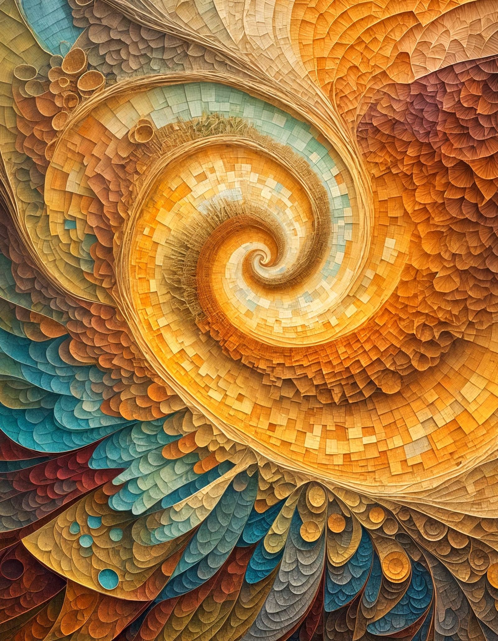 Breathtaking Bird's-Eye View of a Mathematical Terrain