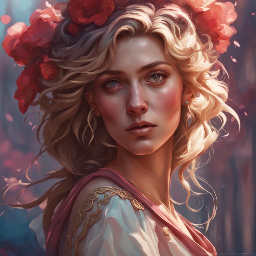 Detailed Portrait with Dynamic Lighting