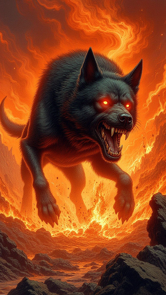 Hellhounds Unleashed: A Biomechanical Apocalypse