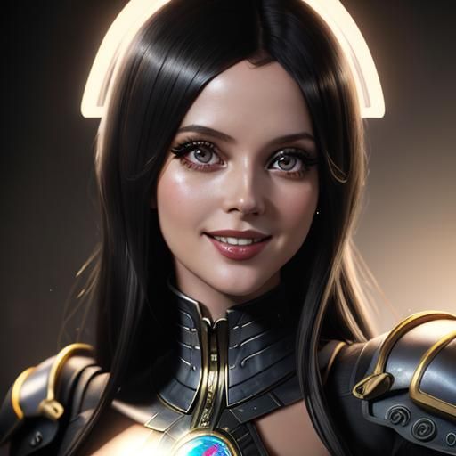 1960s Supermodel Portrait in Artgerm Style