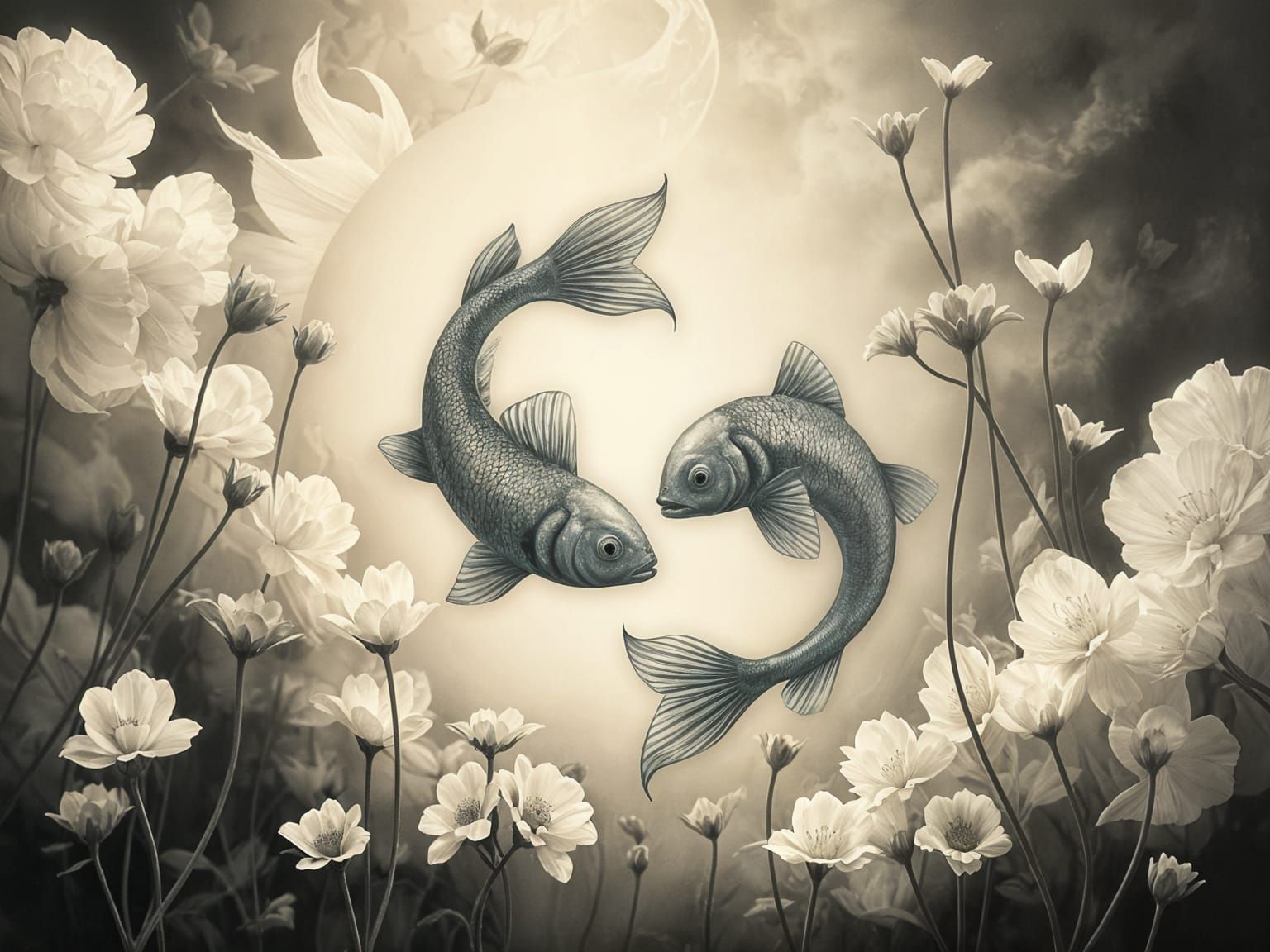 Pisces Zodiac symbol