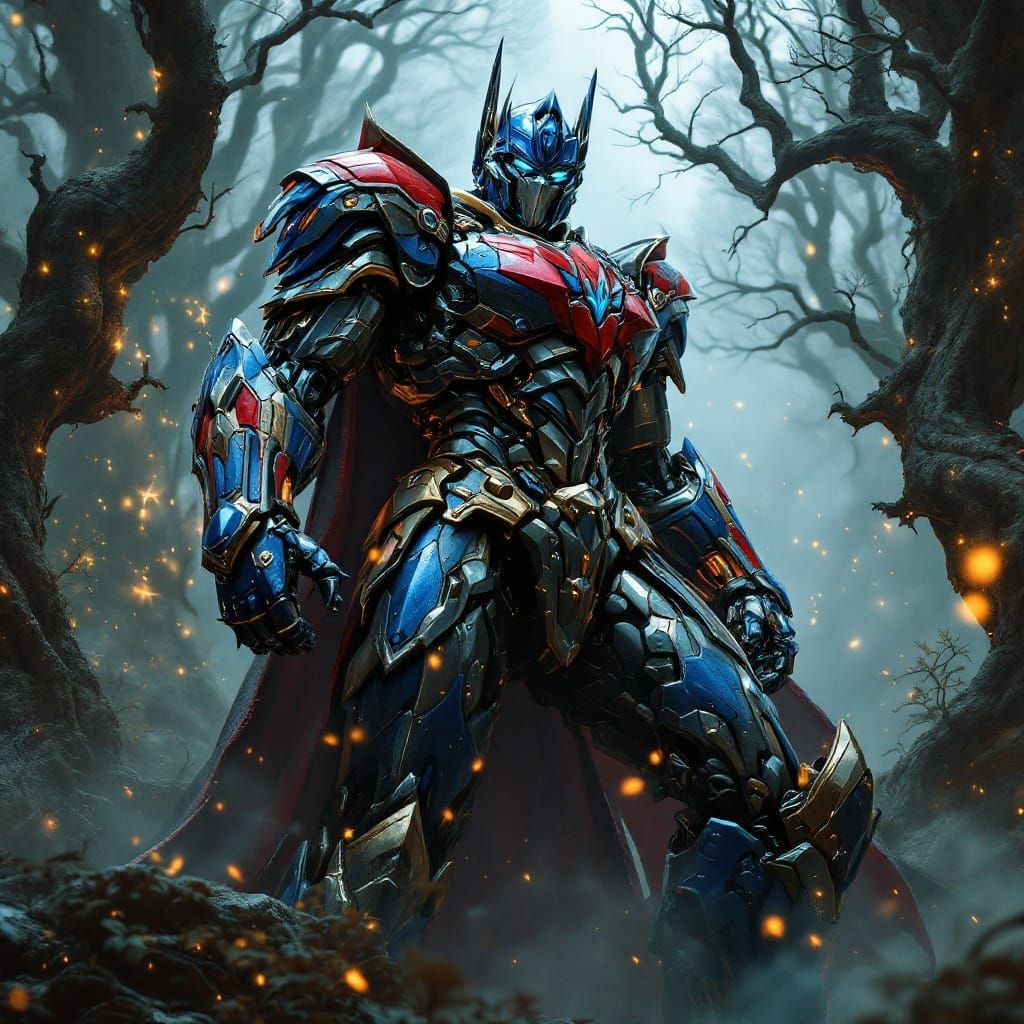 Optimus Prime Knight Form