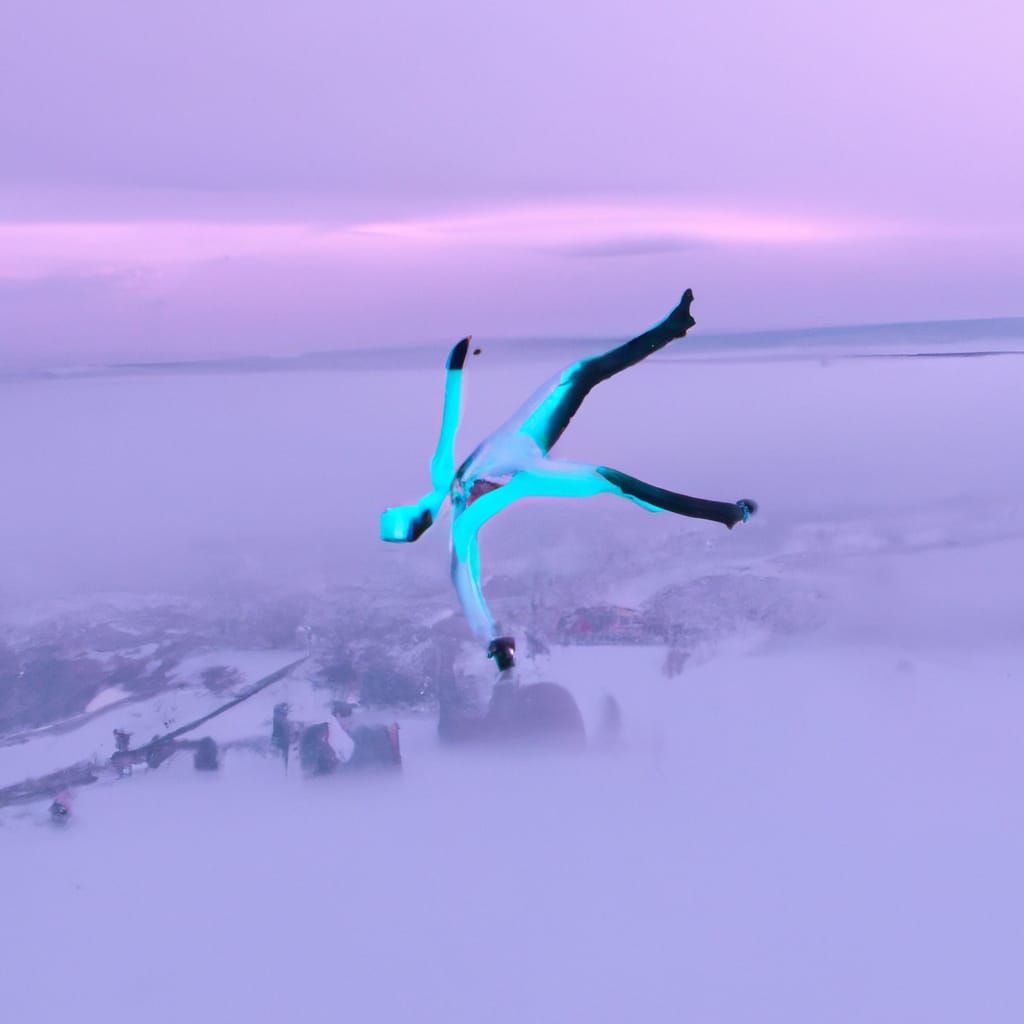 Cyberpunk Sephiroth Leans on Fist in Dystopian Siberian Wint...