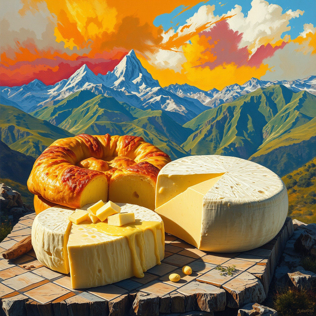 Majestic Mountain Landscape with Giant Matnakash