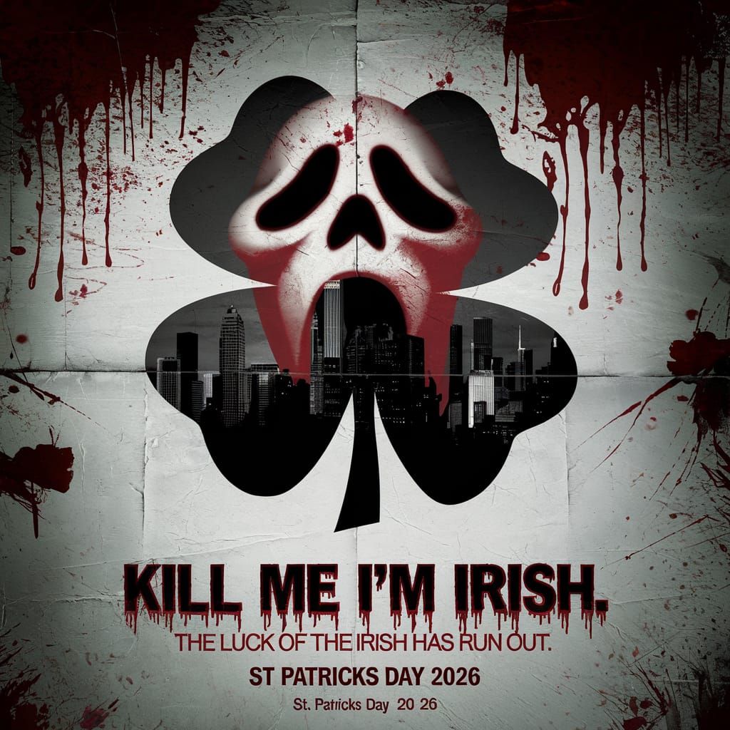 Dark St. Patrick's Day Poster: The Luck Runs Out