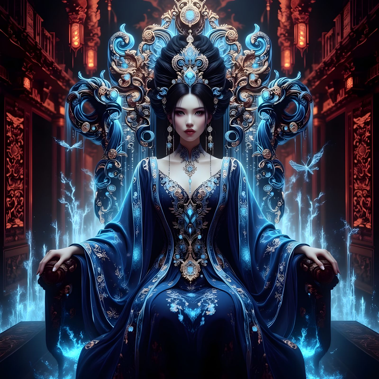 Empress Of the Blue Flame