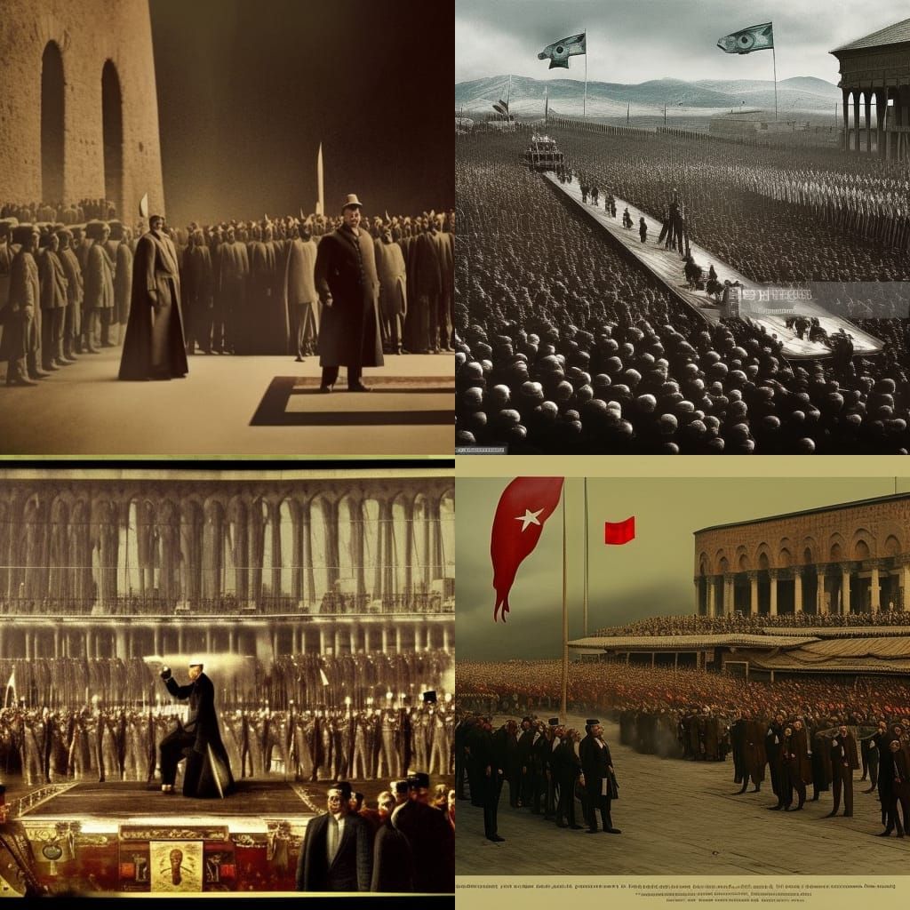 Dramatic Digital Painting: Political Execution in Türkiye