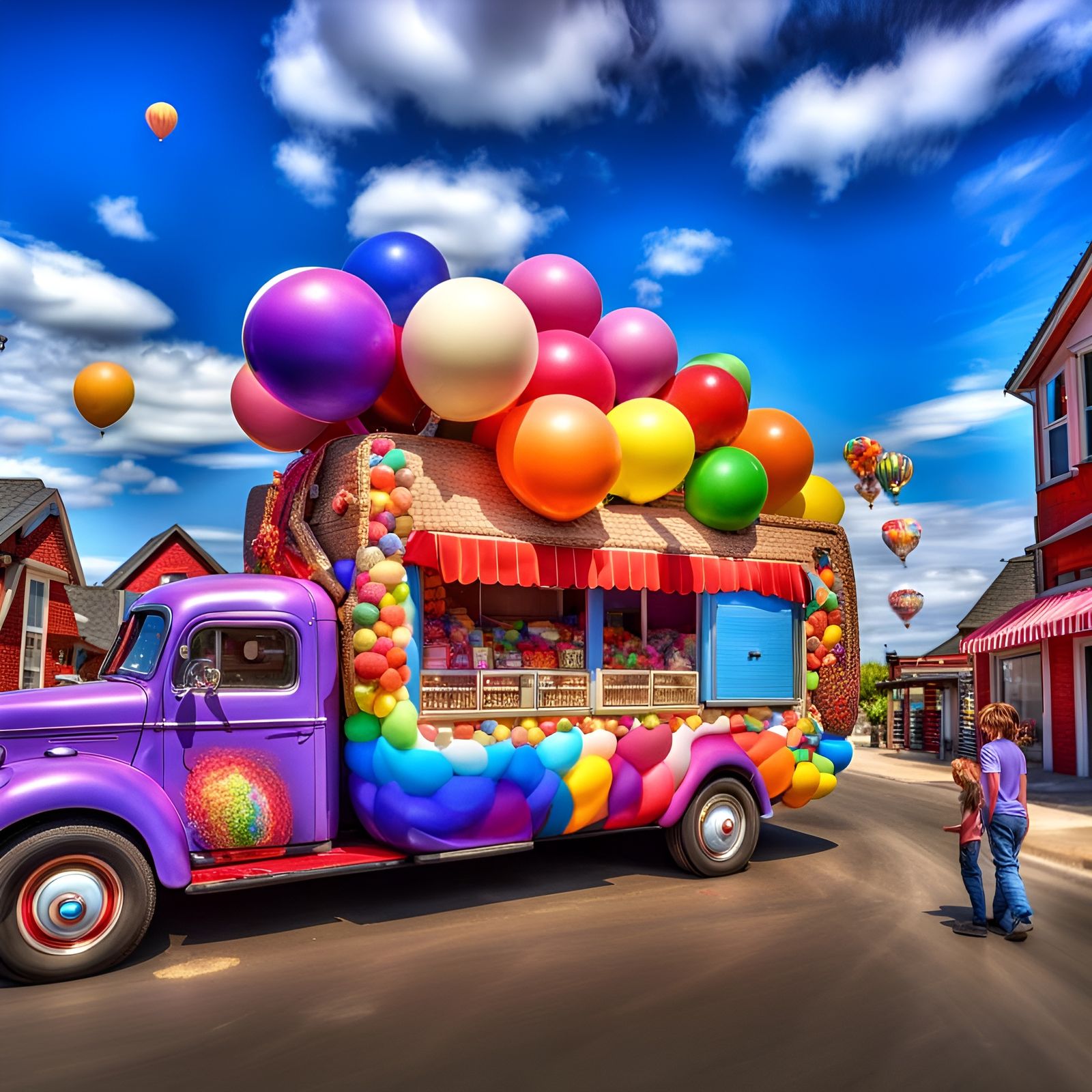 Candy Truck arrived in town!!