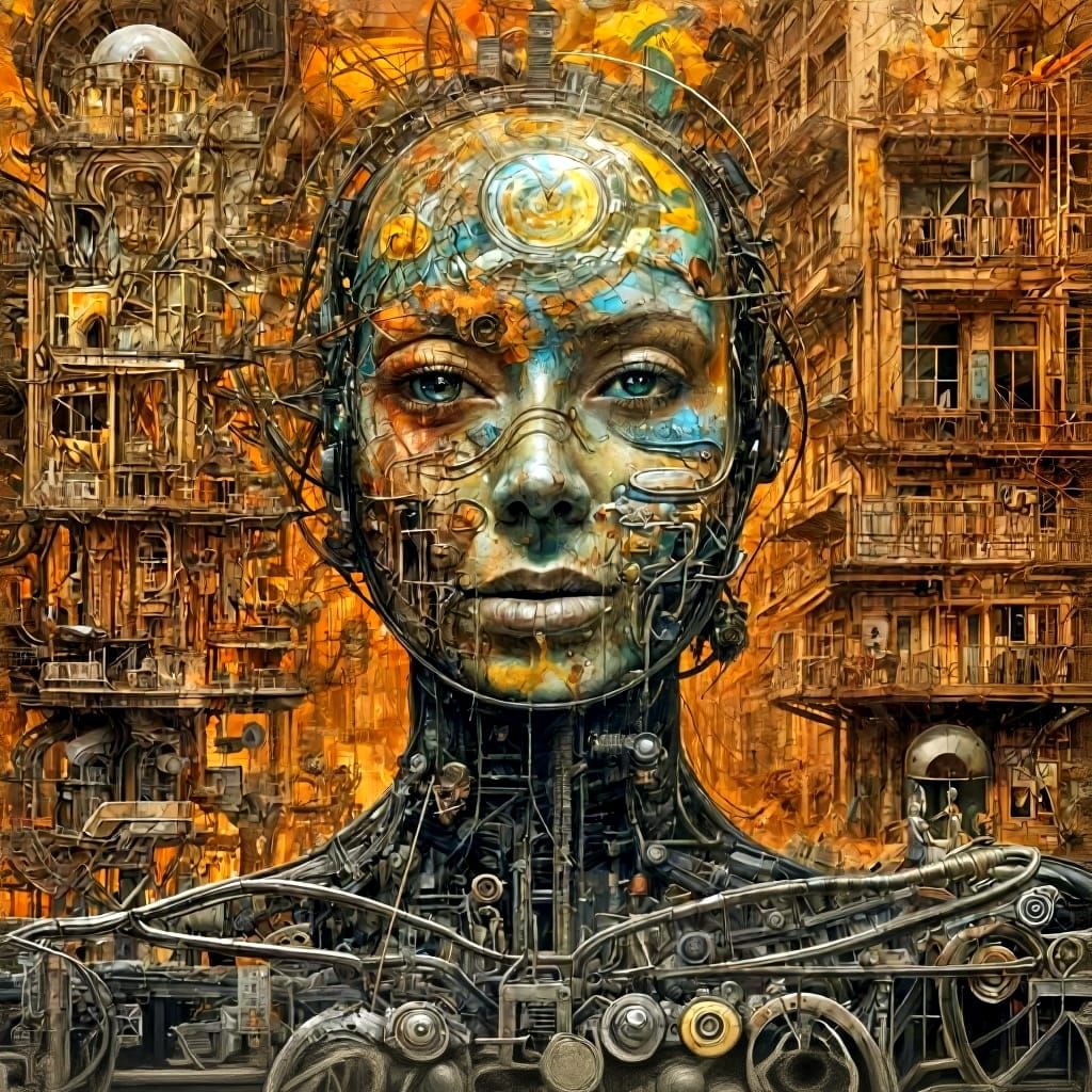 10000 Summers: Fiery Ice Landscape Masterpiece