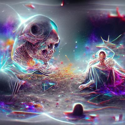 Astral Cosmic Art: The Death of Evil