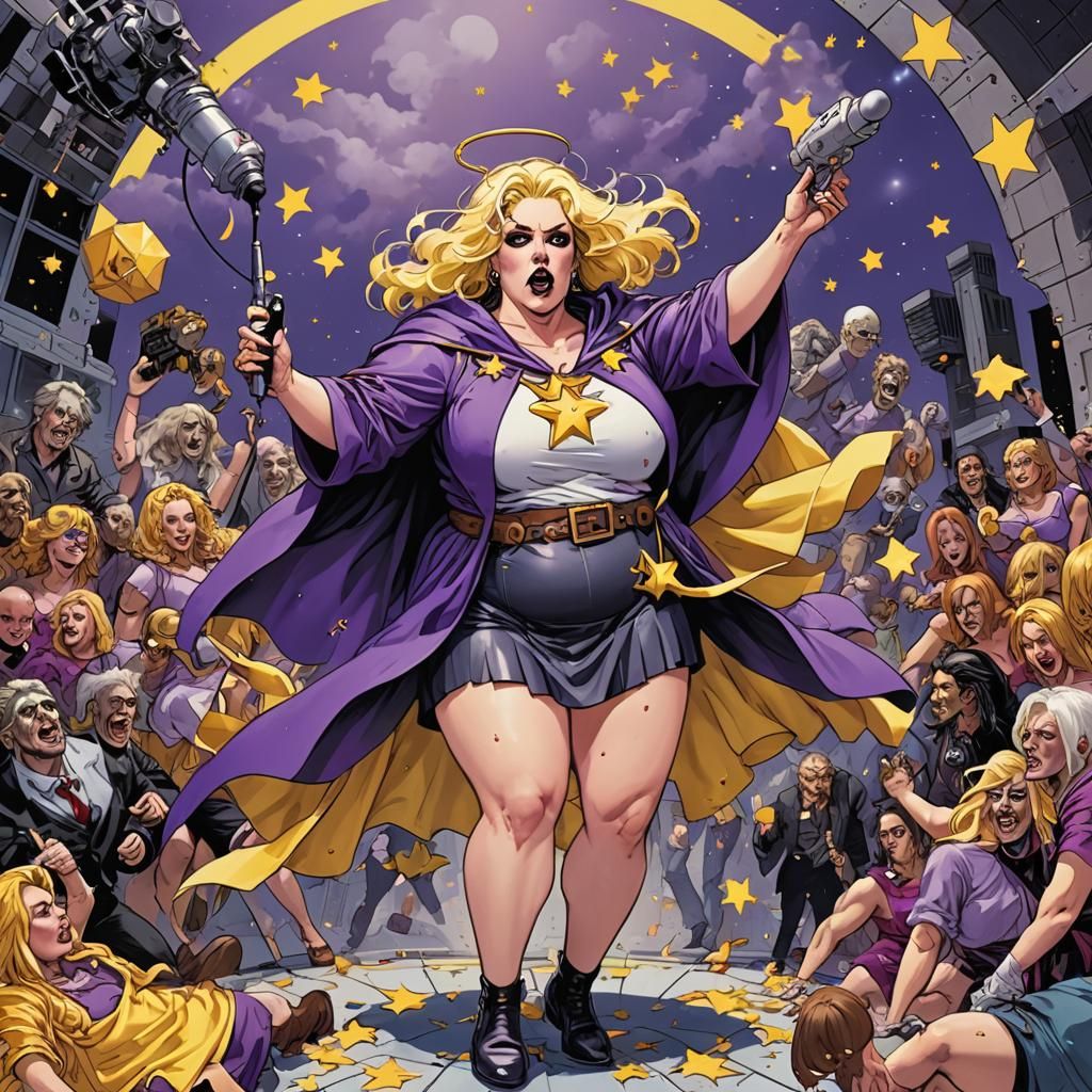 Cybernetic Angel Supergoddess Singing Aria