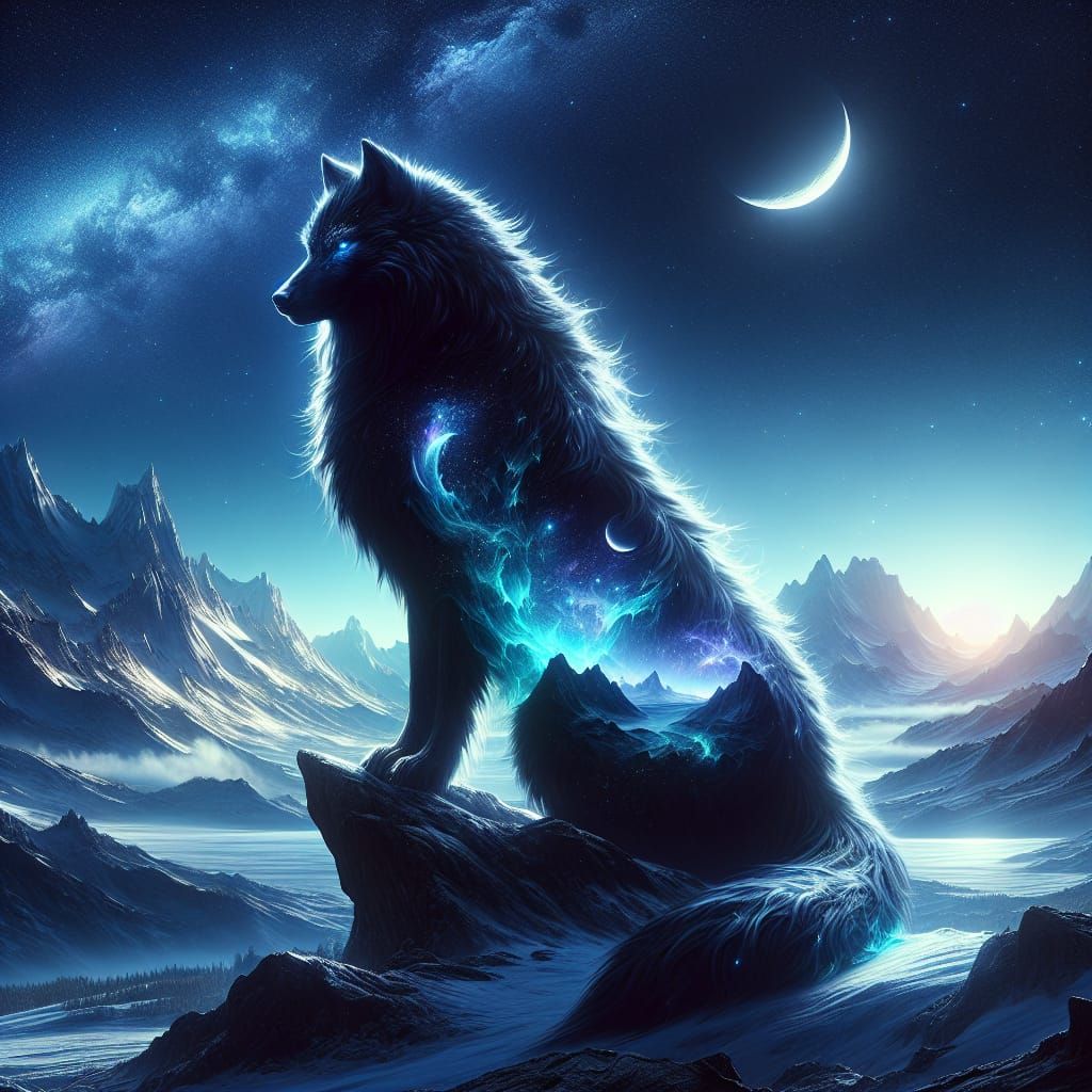 Ethereal Wolf