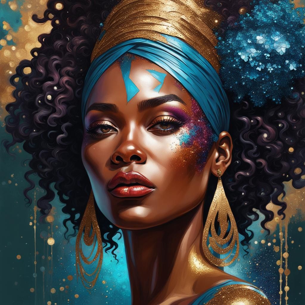 Art of an African American Woman