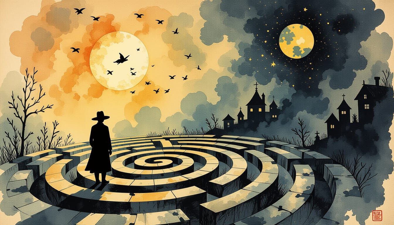 Melancholic Labyrinth of Dreaming Books