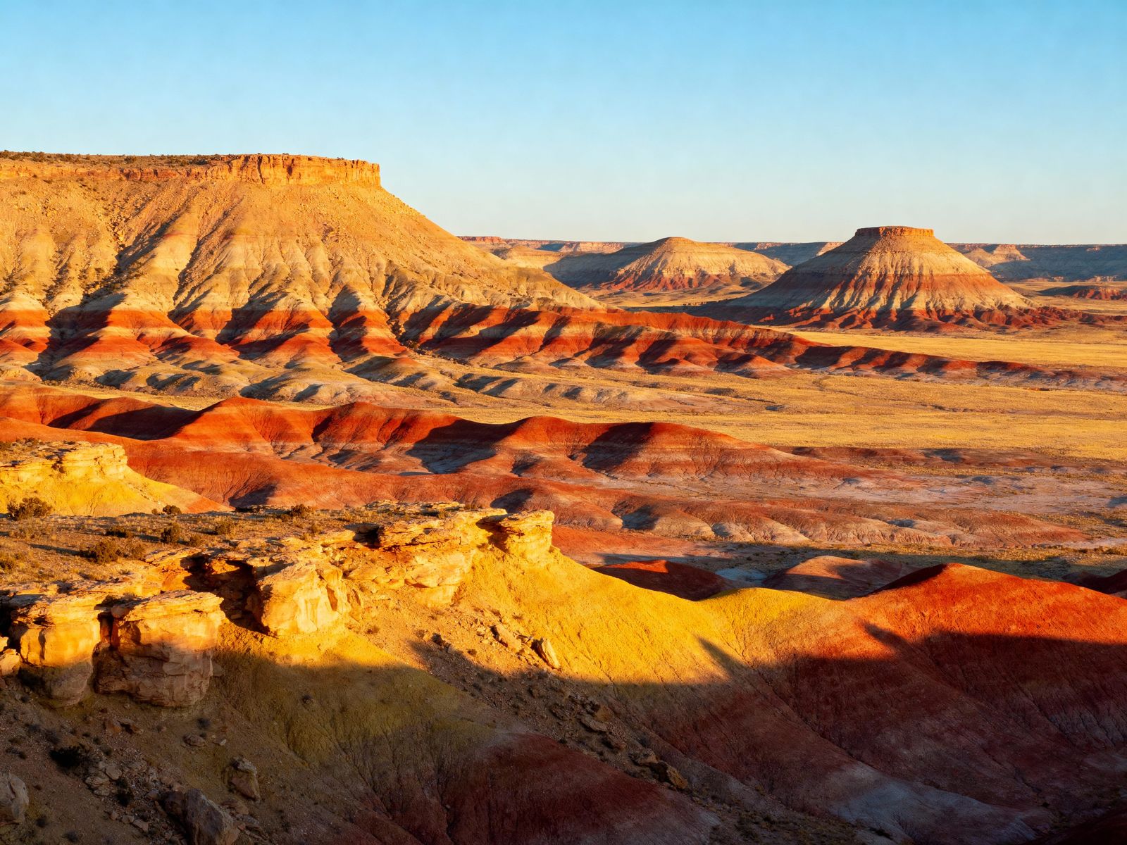 Vast Masterpiece Landscape of the Painted Desert
