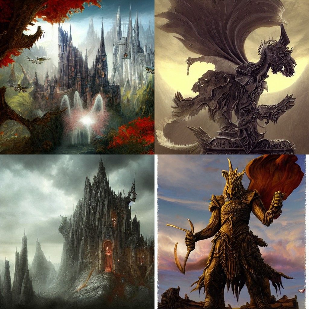 Enchanting Fantasy Landscape Art