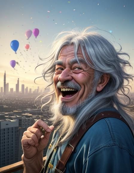 Anime-Inspired Portrait of a Swedish Tramp