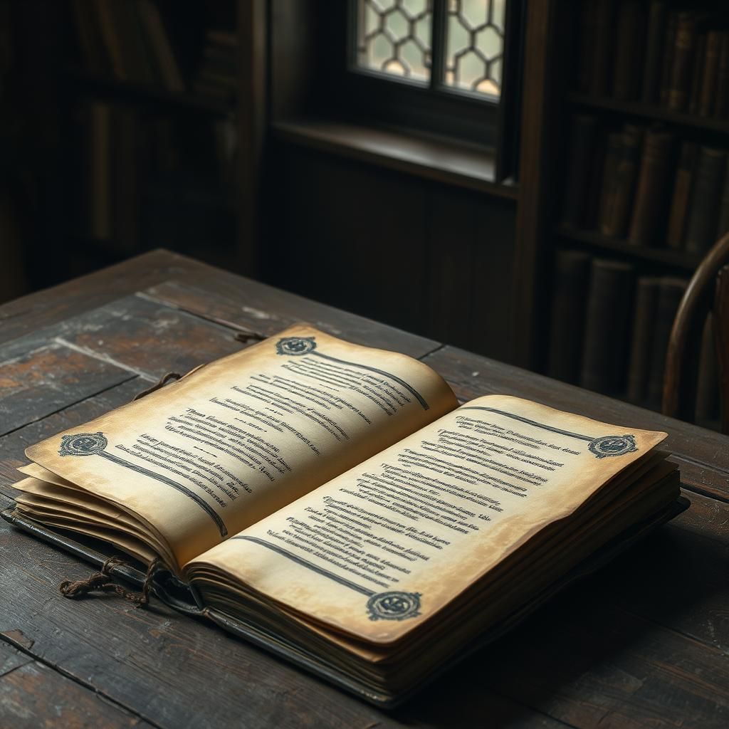 Ancient Book Reveals Legends in Pre-Raphaelite Style