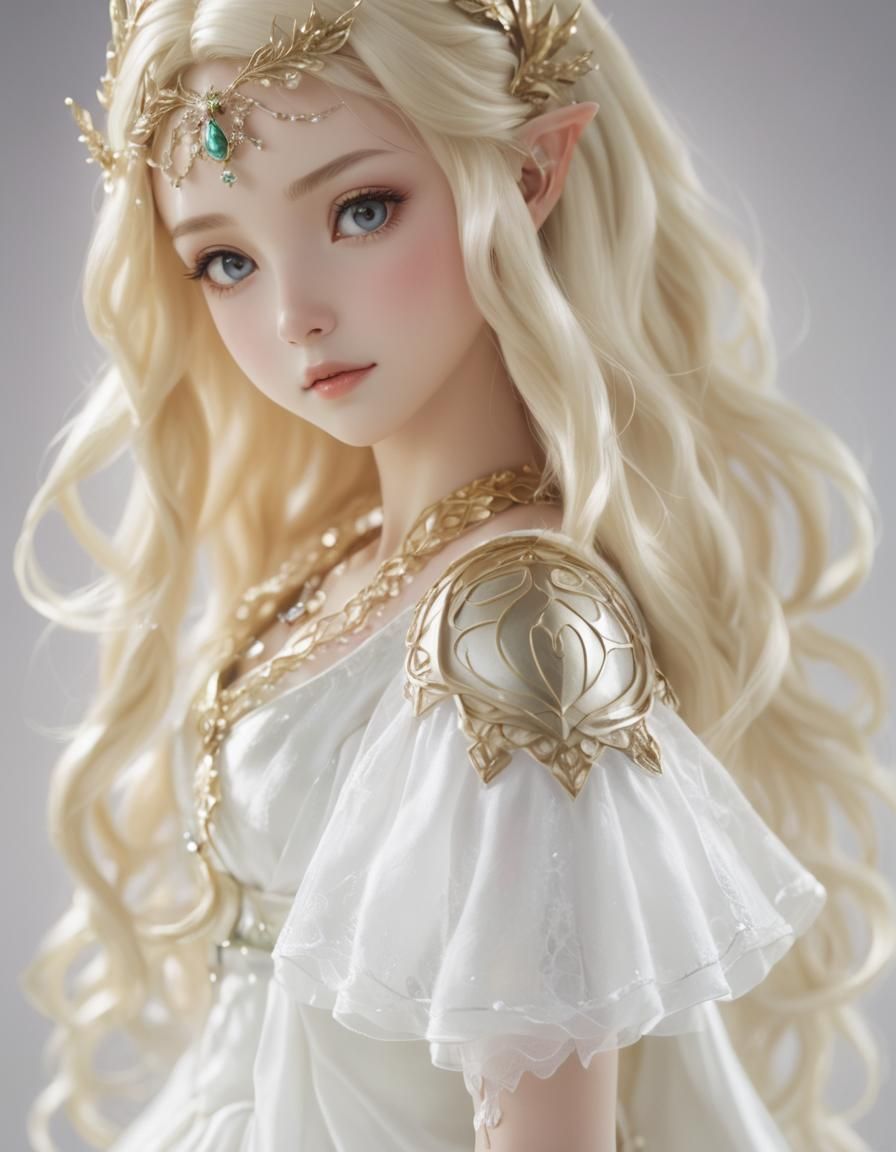Anime Style Princess of the Elves