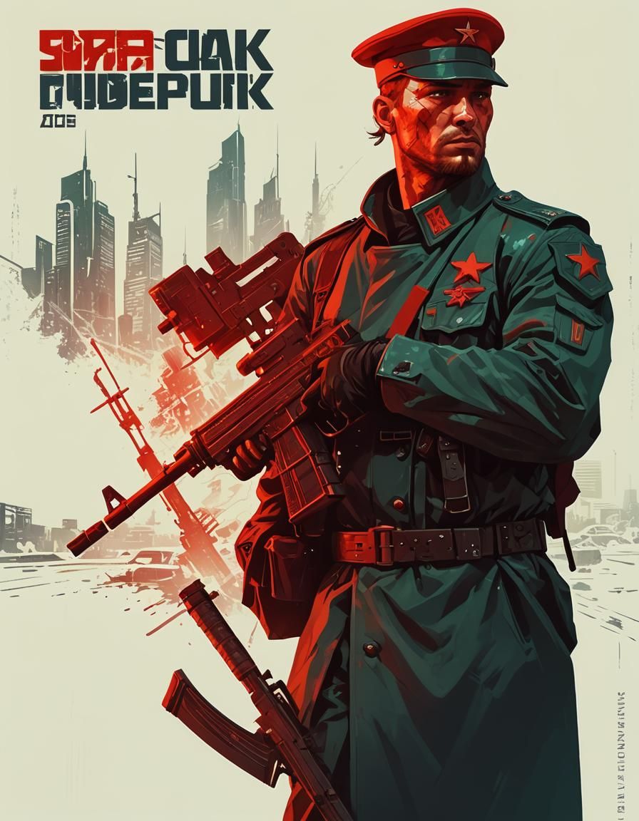 Ancient Warriors March into a Cyberpunk Future