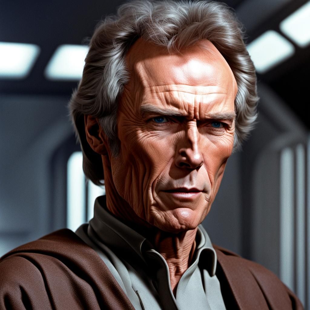 Clint Eastwood as Star Wars Character