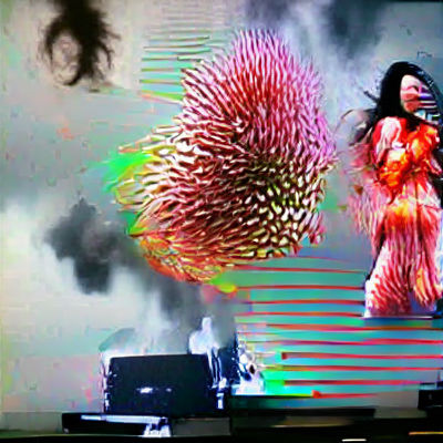 Bjork and Television: An AI Interpretation