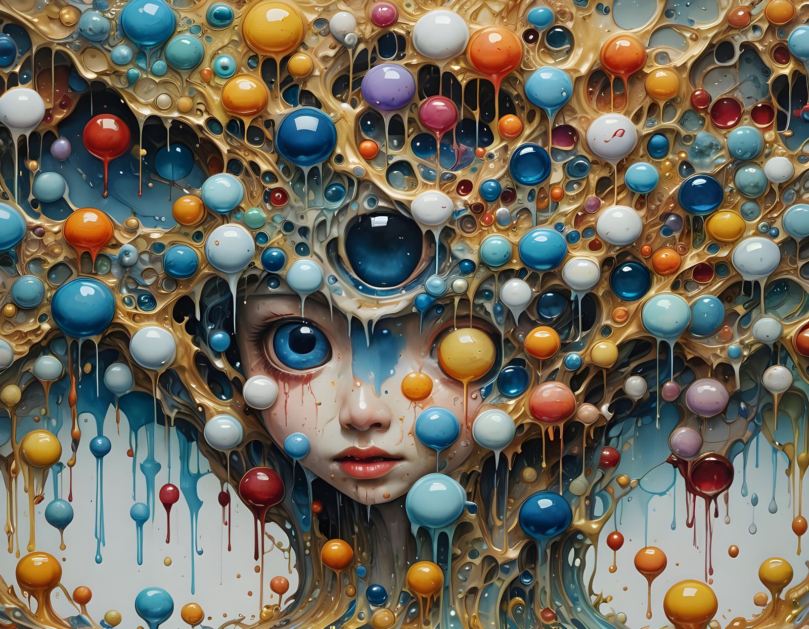 Was trying to make a weird fantasy landscape, not this trave...