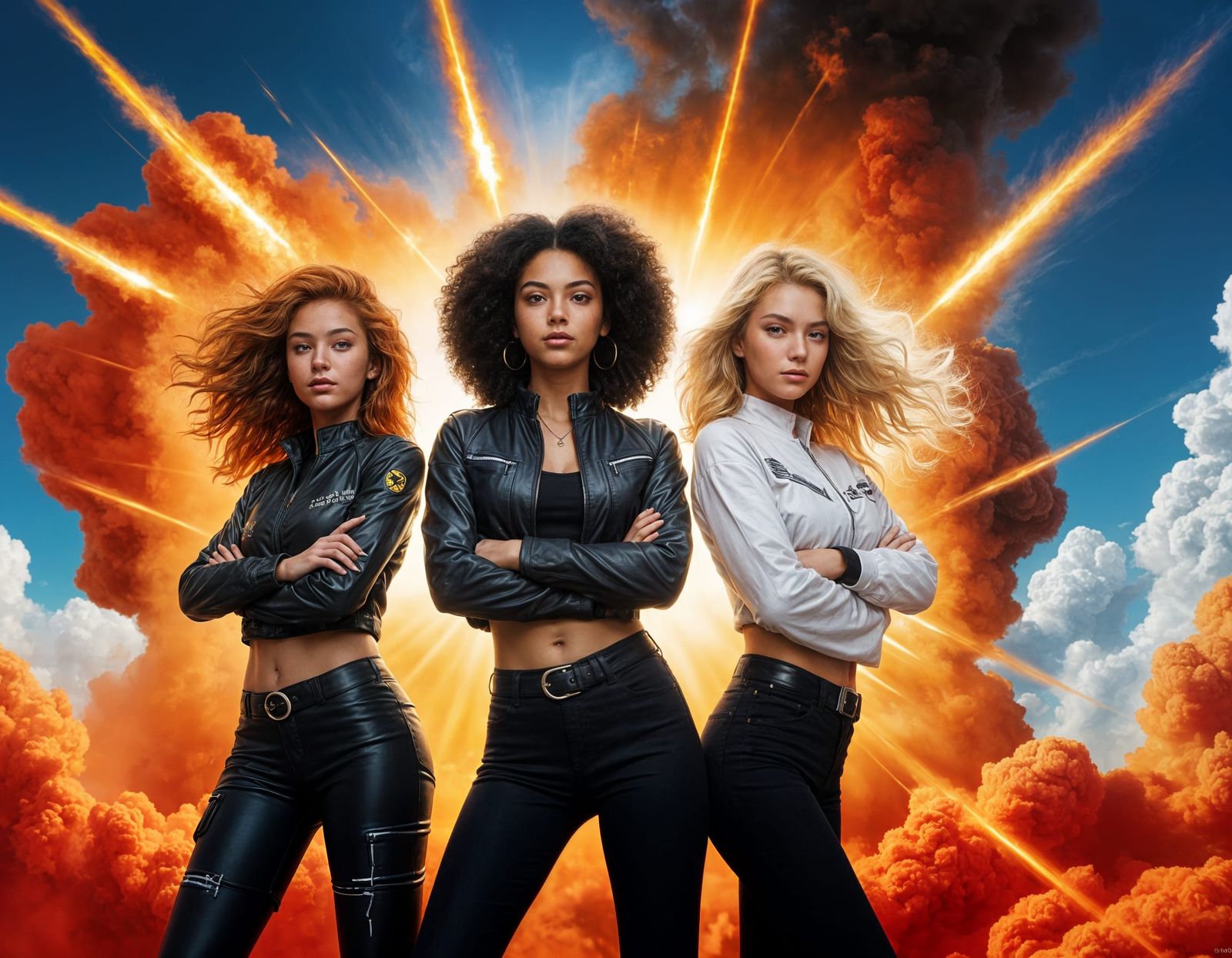 Teen Angels in Heavenly Splendor