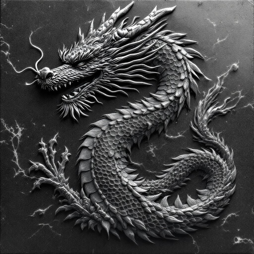 Dragon in Stone - DO NOT WAKE UP!!!