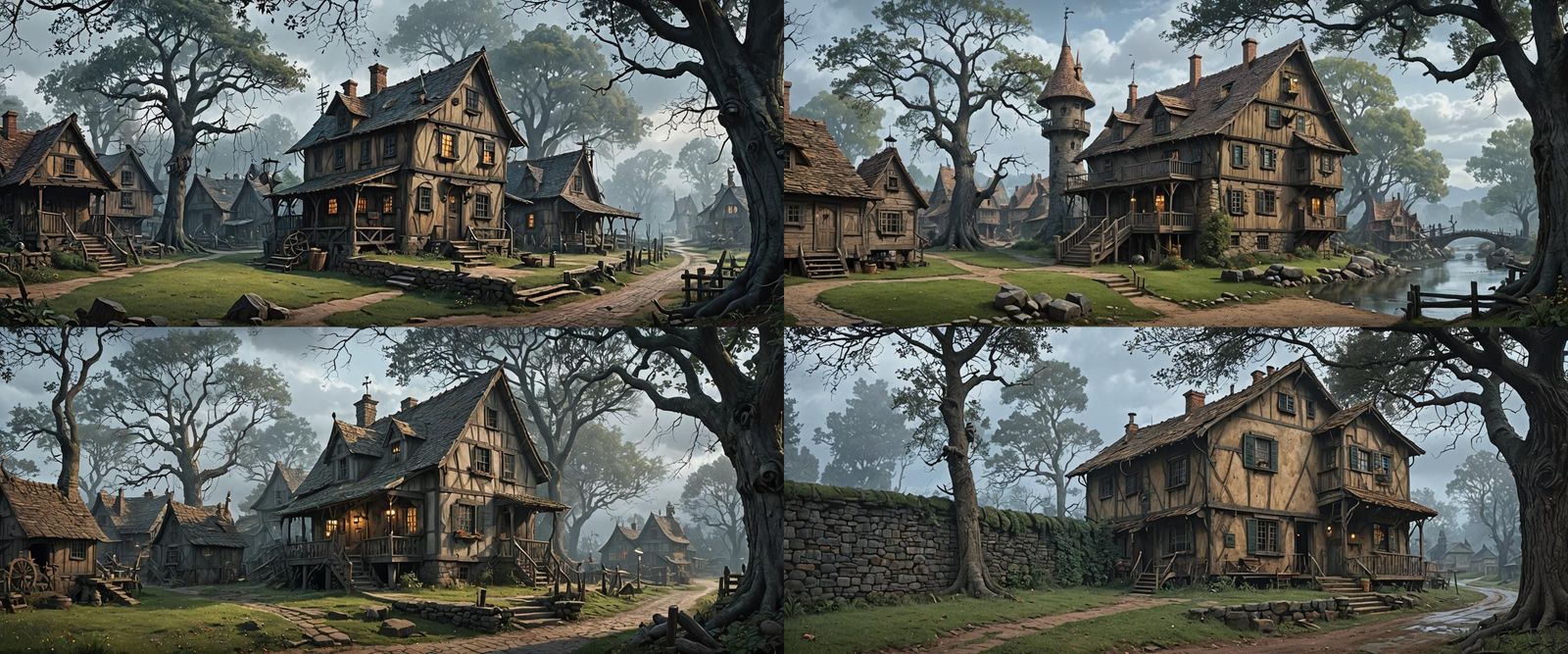 Spooky Savannah Home in Disney's Pinocchio Style