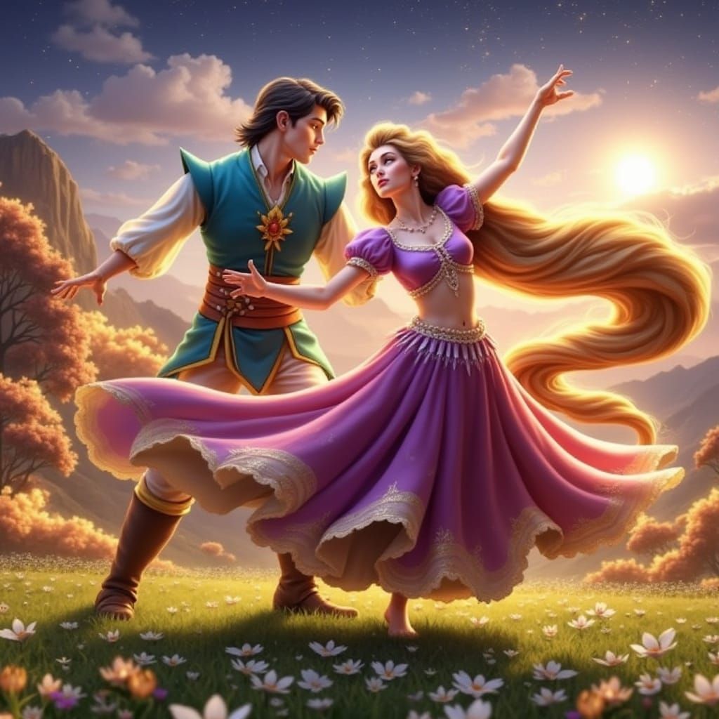 Astronaut on Distant Planet in Digital Art