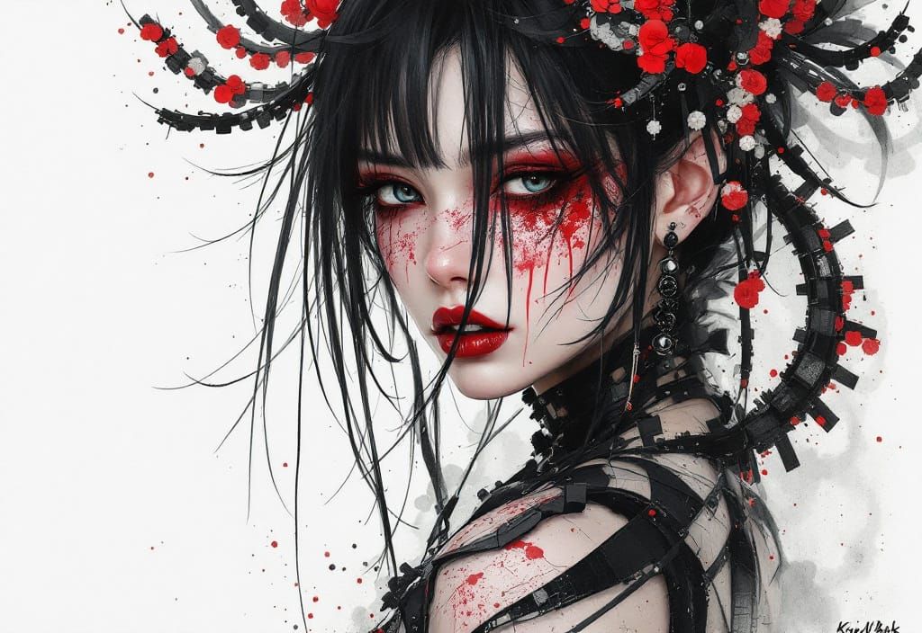 Punk Kimono in Visual Kei Fashion