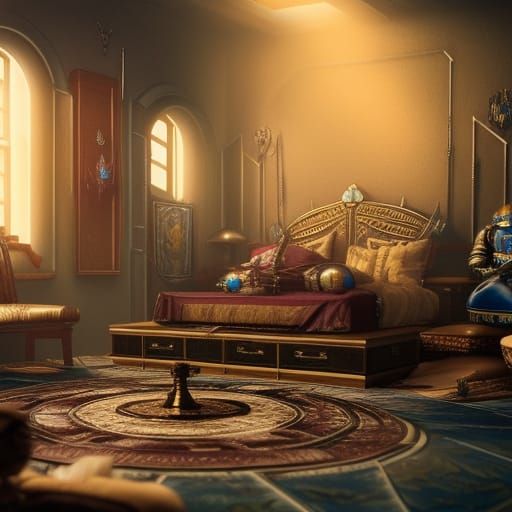 Warhammer 40K Adepta Sororitas Bedroom in HD