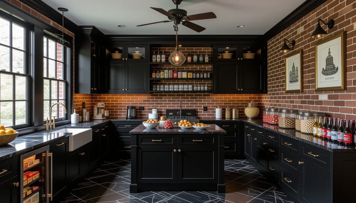 Victorian Storage Room with Abundant Provisions