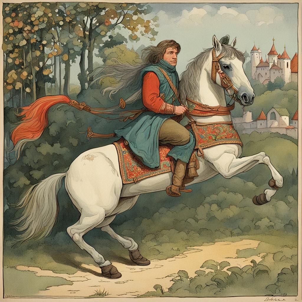 Little Humpbacked Horse from Russian Fairy Tale