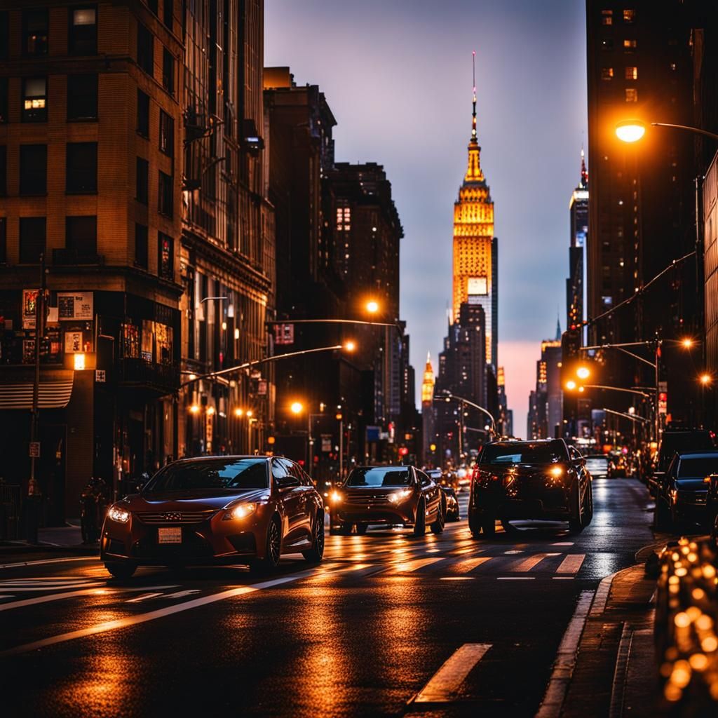 Aesthetic New York City Night Photography
