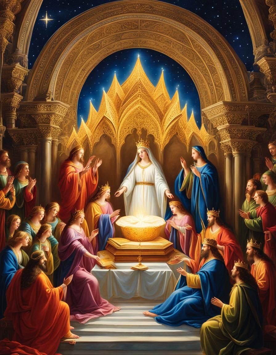 Cathedral of Divine Light: A Vibrational Rendering