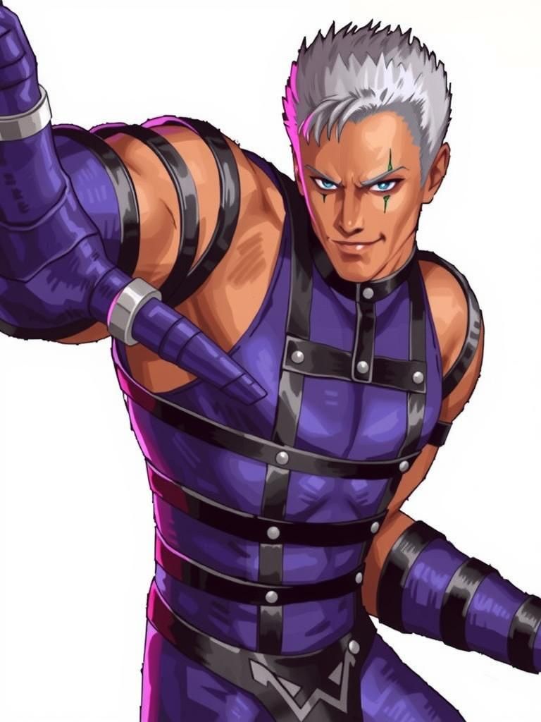 Max Ryan as Krizal in Anime Style Key Visual