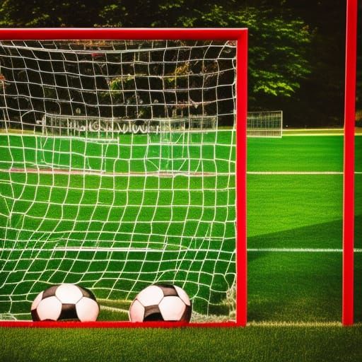 Dynamic Soccer Goal Captured with Professional Photography