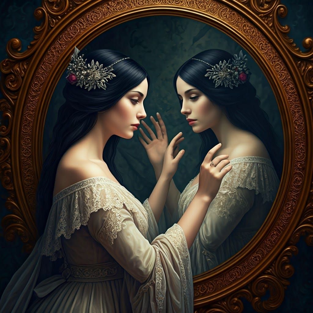 Infinite Reflections: Surrealist Dream in Recursion